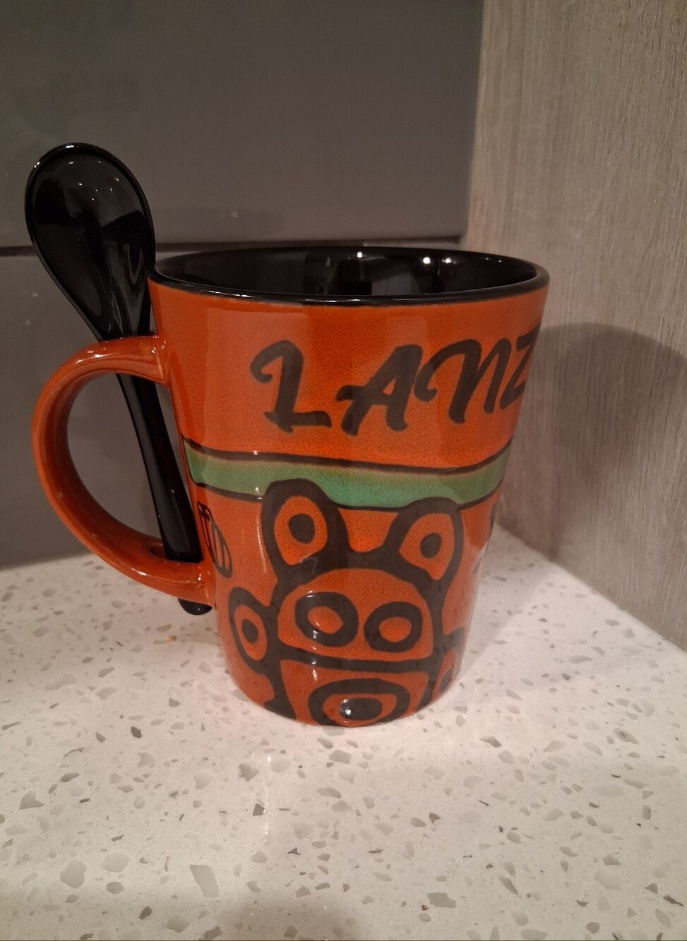Lanzarote Mug With Spoon